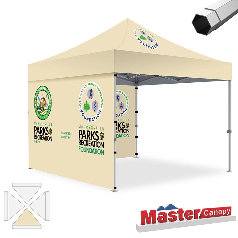 Load image into Gallery viewer, Premium+Series- Custom 10x10 Heavy Duty Pop-up Personalized Canopy Tent
