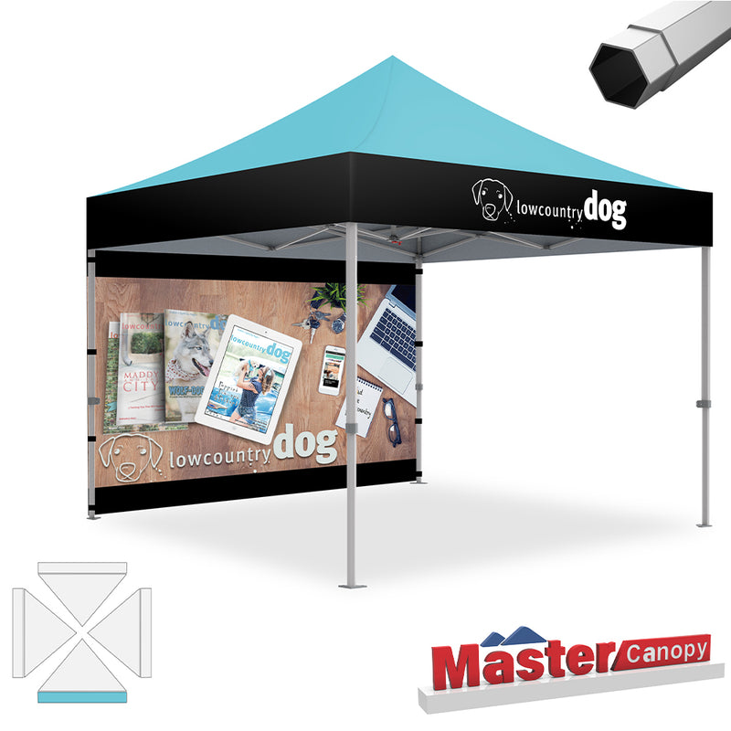 Load image into Gallery viewer, Premium+Series- Custom 10x10 Heavy Duty Pop-up Personalized Canopy Tent
