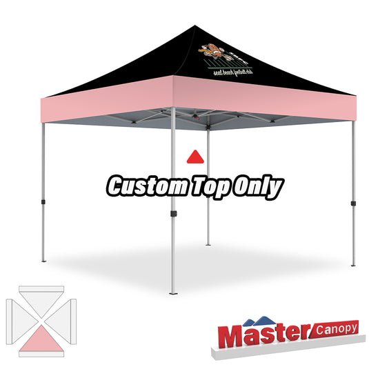 Custom Pop Up Canopy Top Only 8x8/10x10/10x15/10x20