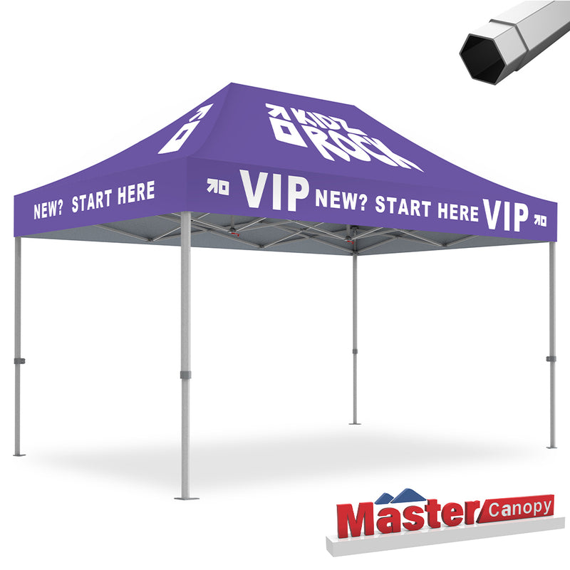 Load image into Gallery viewer, Premium+Series- Custom 10x15 Heavy Duty Pop-up Personalized Canopy Tent
